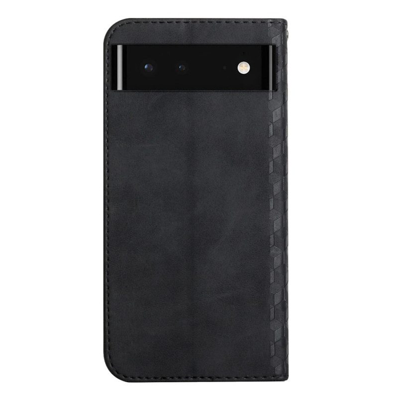 Schutzhülle Für Google Pixel 6 Flip Case Geo-ledereffekt