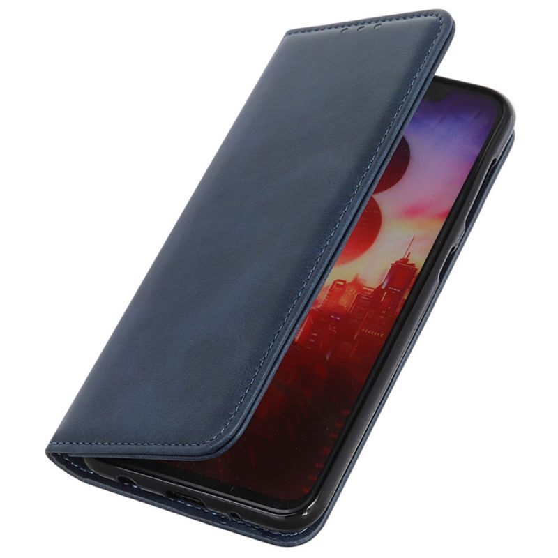 Flip Case Für Sony Xperia 10 Vi Spaltleder