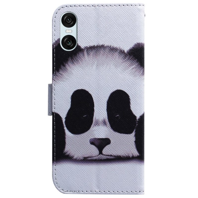 Lederhüllen Sony Xperia 10 Vi Panda