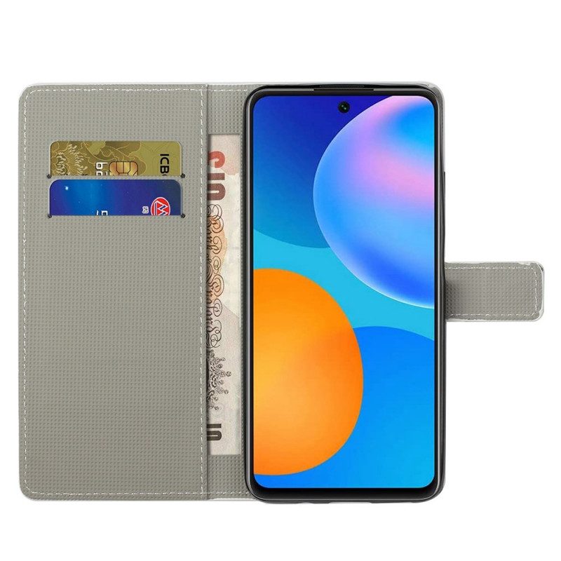 Flip Case Für Samsung Galaxy M23 5G Amerikanische Flagge