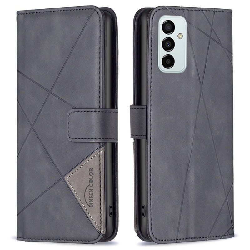 Flip Case Für Samsung Galaxy M23 5G Binfen-farbdreiecke