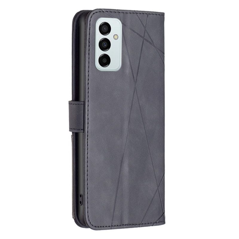 Flip Case Für Samsung Galaxy M23 5G Binfen-farbdreiecke