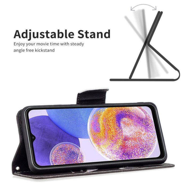 Flip Case Für Samsung Galaxy M23 5G Böses Telefon