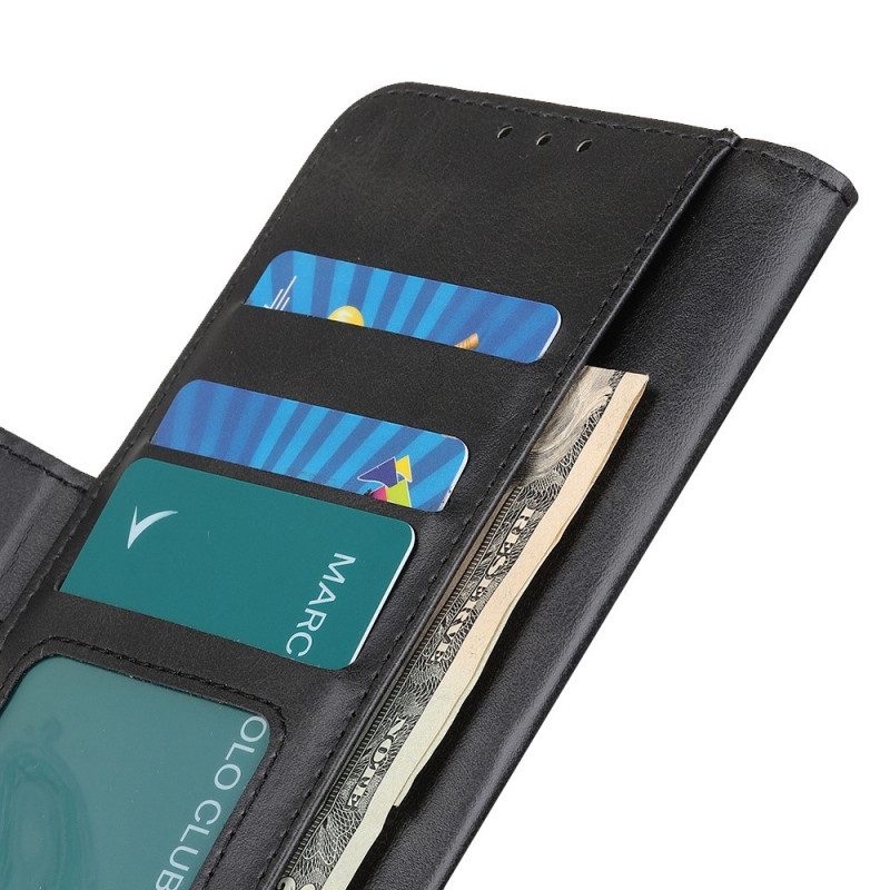 Flip Case Für Samsung Galaxy M23 5G Doppelter Verschluss