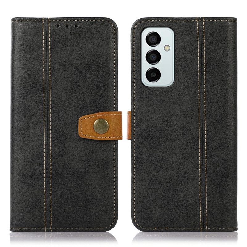 Flip Case Für Samsung Galaxy M23 5G Gurtband