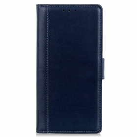 Flip Case Für Samsung Galaxy M23 5G Leder-styling