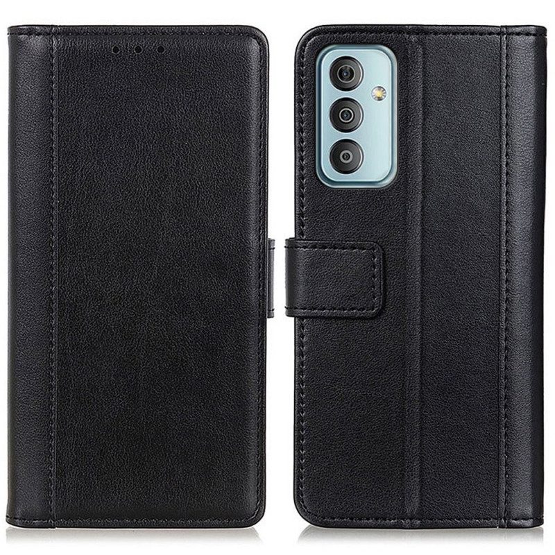 Flip Case Für Samsung Galaxy M23 5G Leder-styling