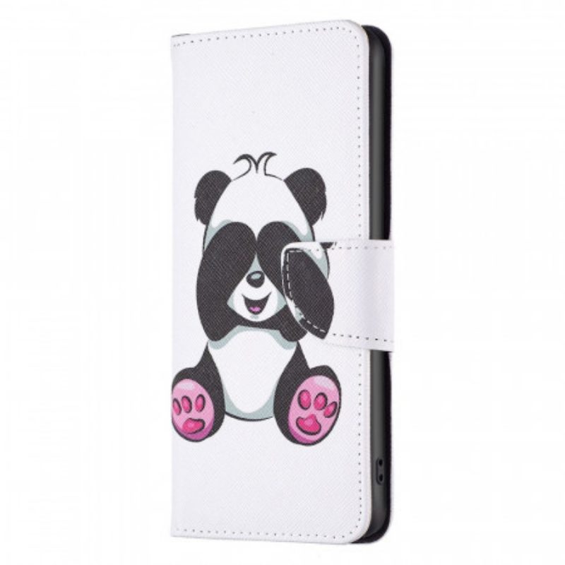 Flip Case Für Samsung Galaxy M23 5G Panda