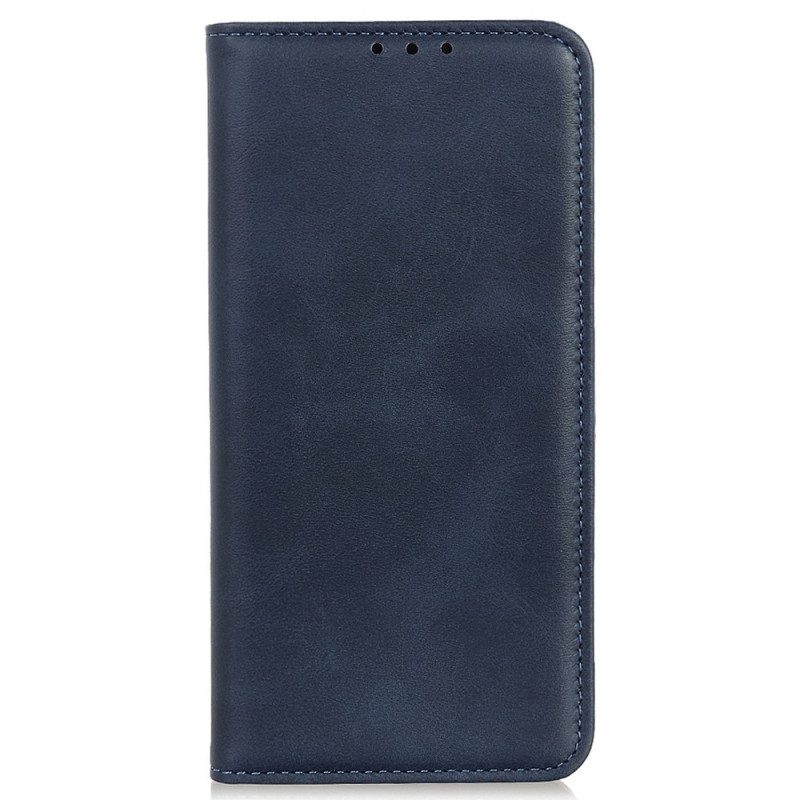 Flip Case Für Samsung Galaxy M23 5G Spaltleder