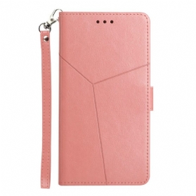 Flip Case Für Samsung Galaxy M23 5G Stil Leder Y-design