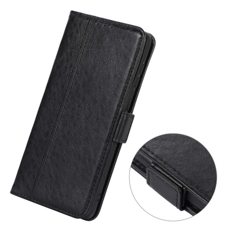 Flip Case Für Samsung Galaxy M23 5G Stilvoll