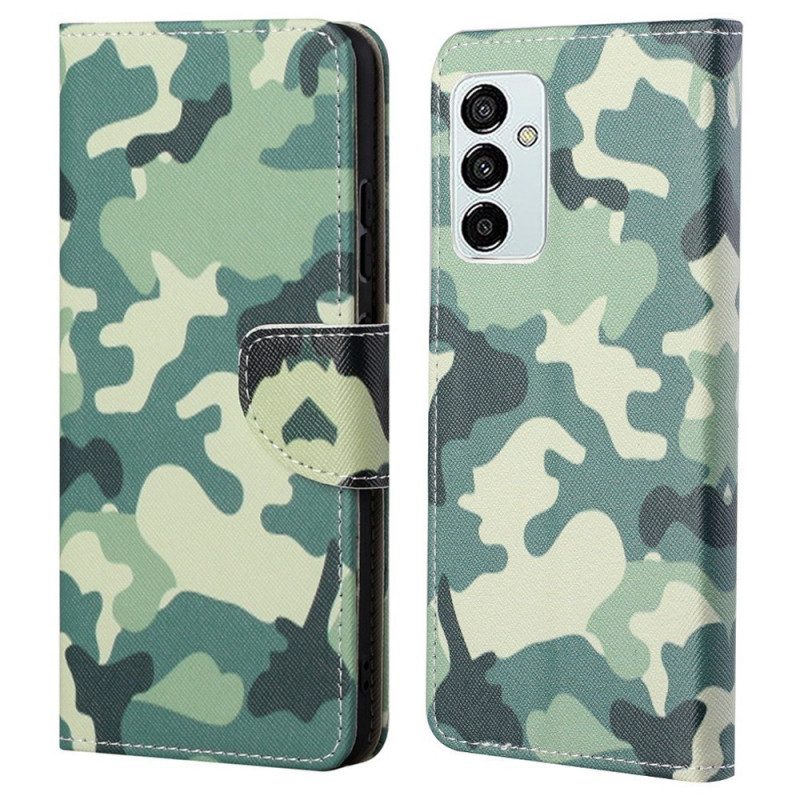 Flip Case Für Samsung Galaxy M23 5G Tarnung