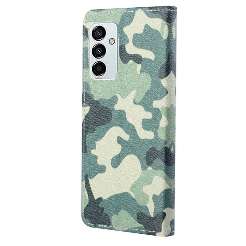 Flip Case Für Samsung Galaxy M23 5G Tarnung