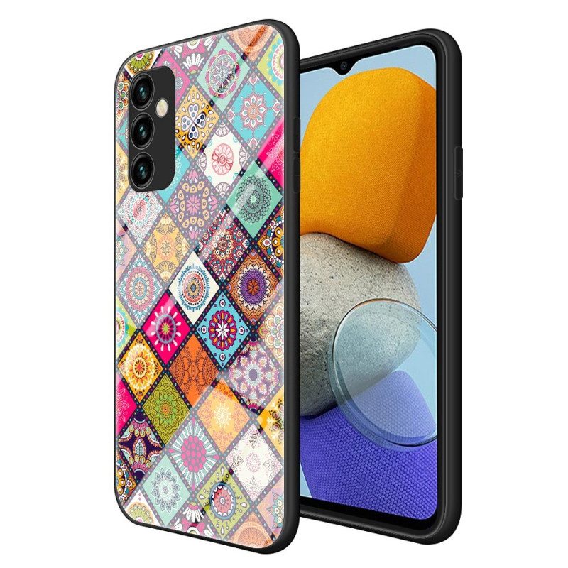 Handyhülle Für Samsung Galaxy M23 5G Patchwork-magnethalter