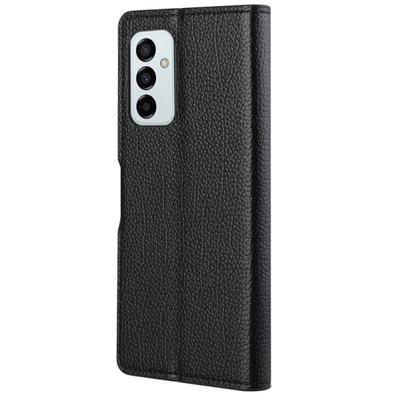 Lederhüllen Für Samsung Galaxy M23 5G Litschi-leder-textur