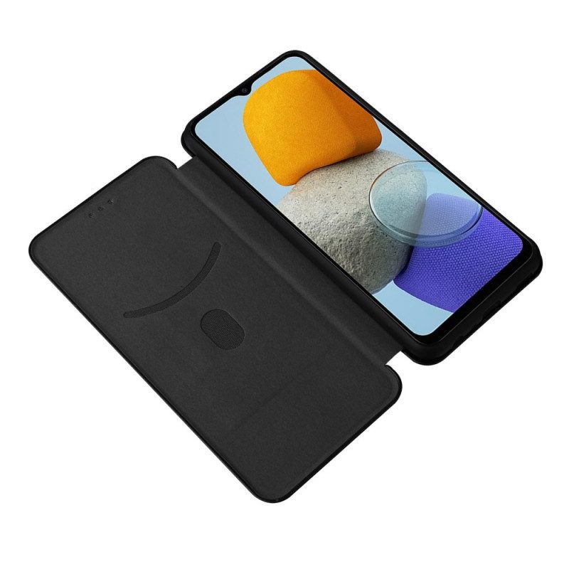 Schutzhülle Für Samsung Galaxy M23 5G Flip Case Kohlefaser