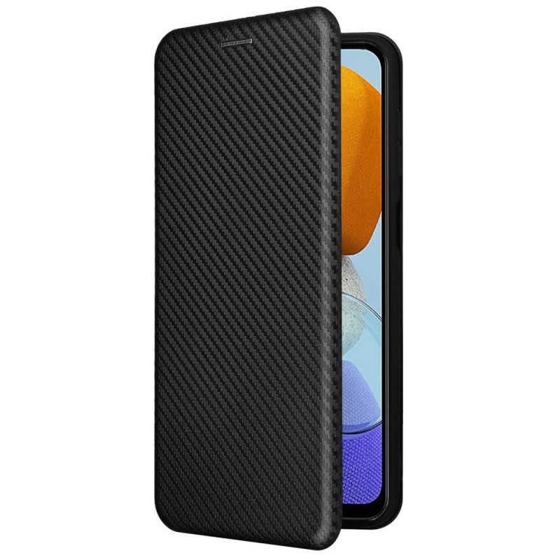 Schutzhülle Für Samsung Galaxy M23 5G Flip Case Kohlefaser