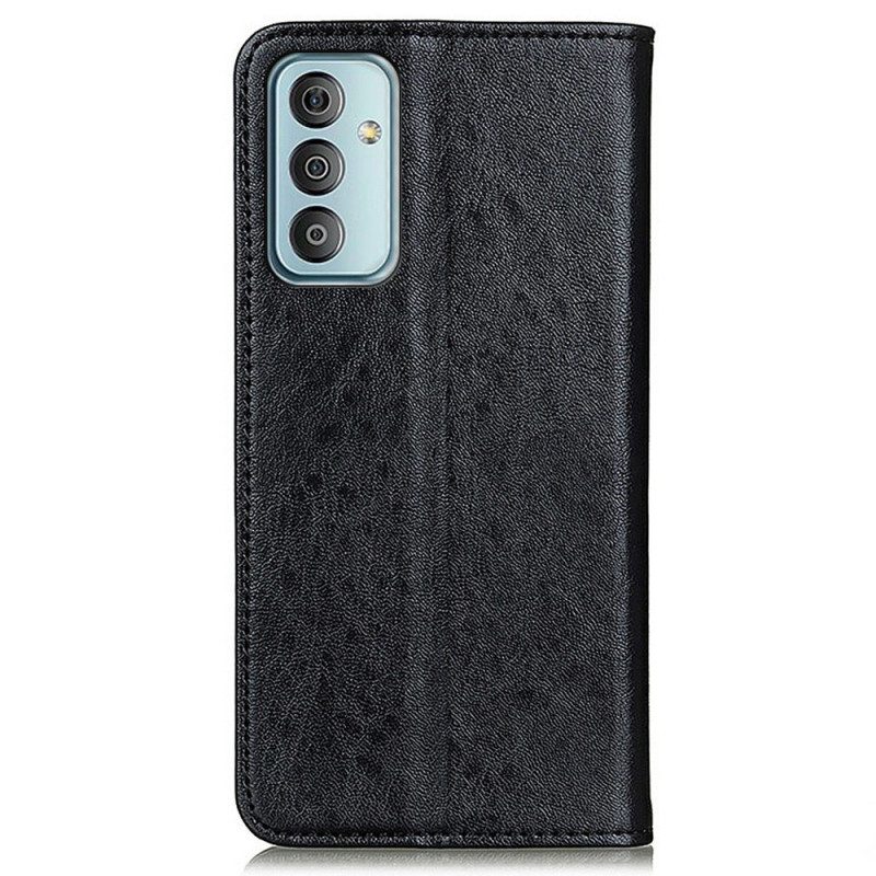 Schutzhülle Für Samsung Galaxy M23 5G Flip Case Strukturierter Lederstil