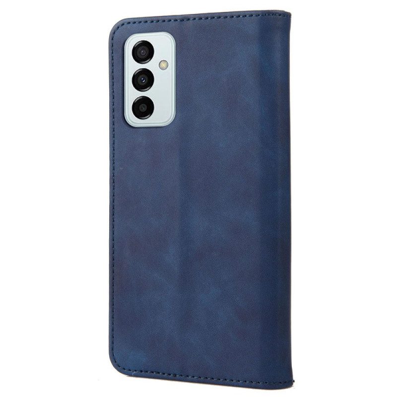 Schutzhülle Für Samsung Galaxy M23 5G Flip Case Zweifarbige Signatur