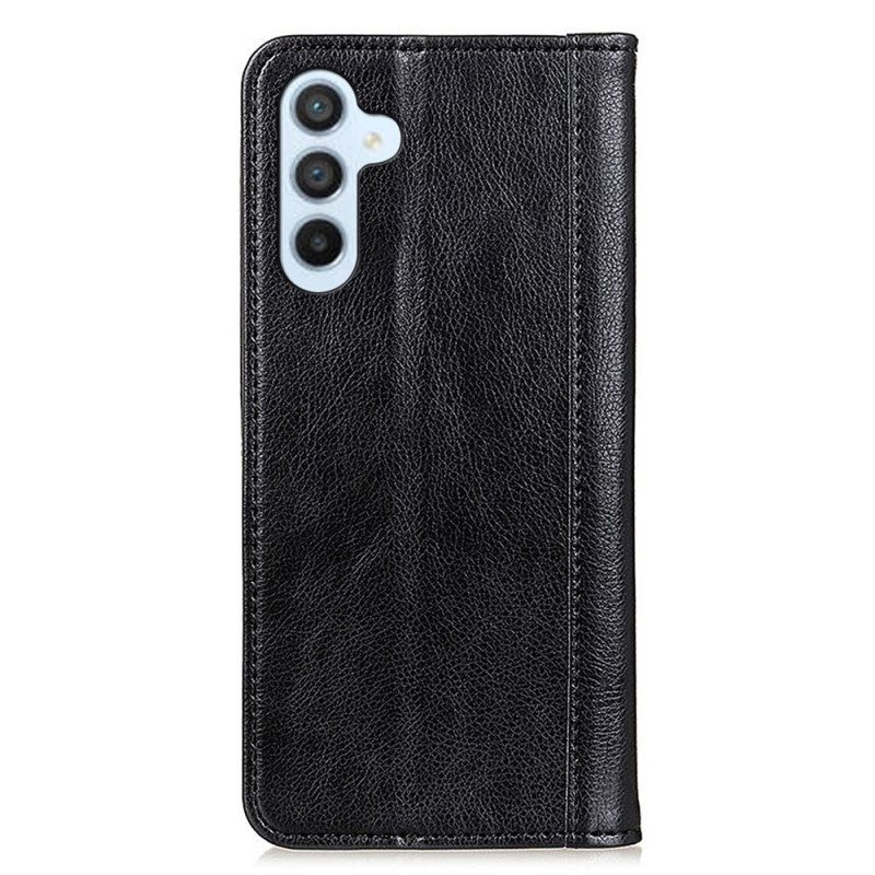 Flip Case Samsung Galaxy A15 Spaltleder