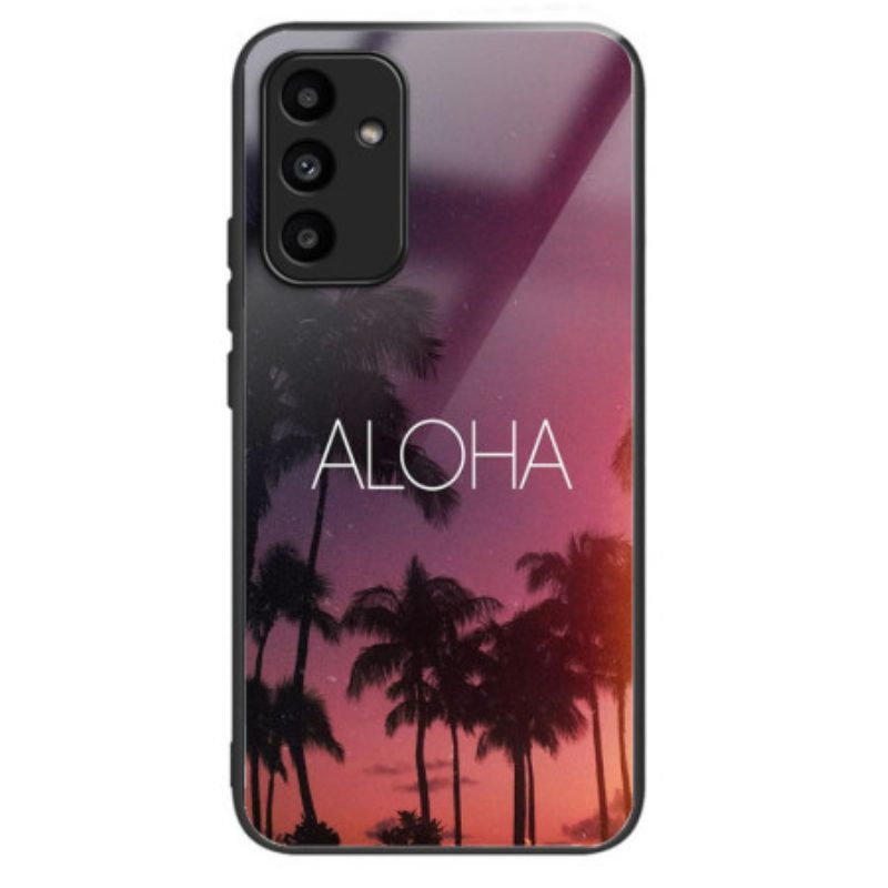 Hülle Samsung Galaxy A15 Aloha Gehärtetes Glas