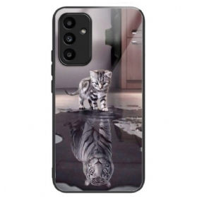 Hülle Samsung Galaxy A15 Kitten Dream Gehärtetes Glas