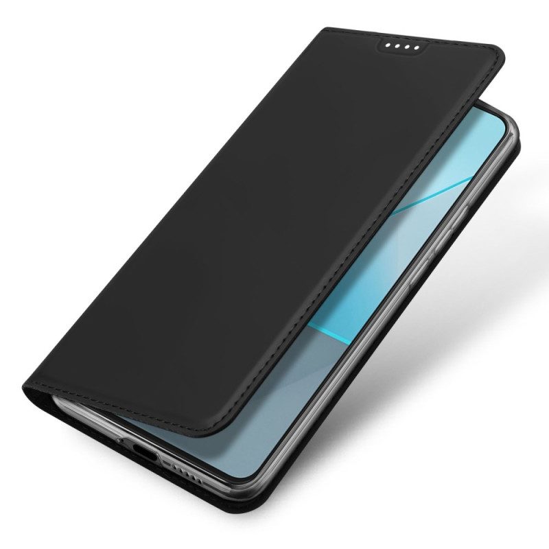 Flip Case Poco X6 5g Handyhülle Skin Pro Series Dux Ducis