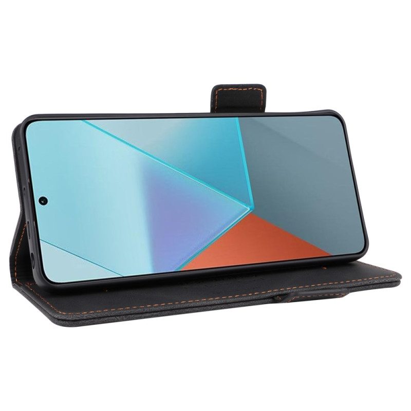 Flip Case Poco X6 5g Retro-design