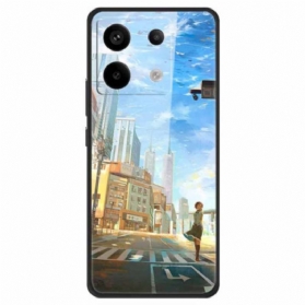 Poco X6 5g Tokyo Dream Gehärtetes Glas