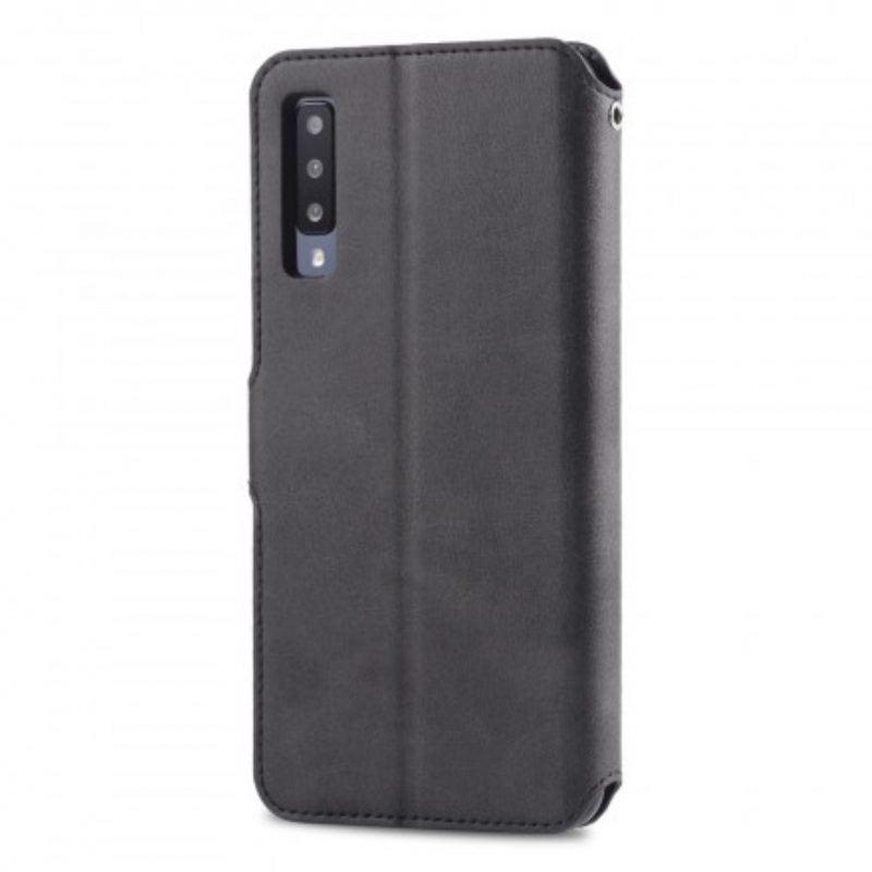 Flip Case Für Samsung Galaxy A70 Azns Retro