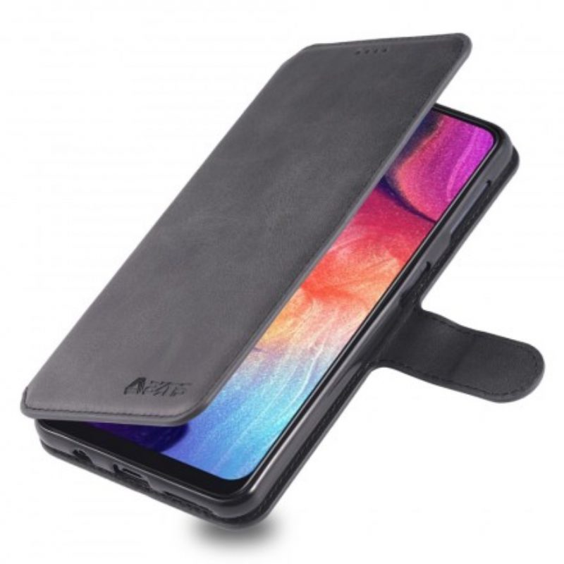 Flip Case Für Samsung Galaxy A70 Azns Retro