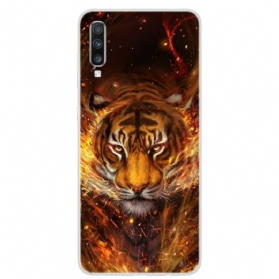 Hülle Für Samsung Galaxy A70 Feuertiger