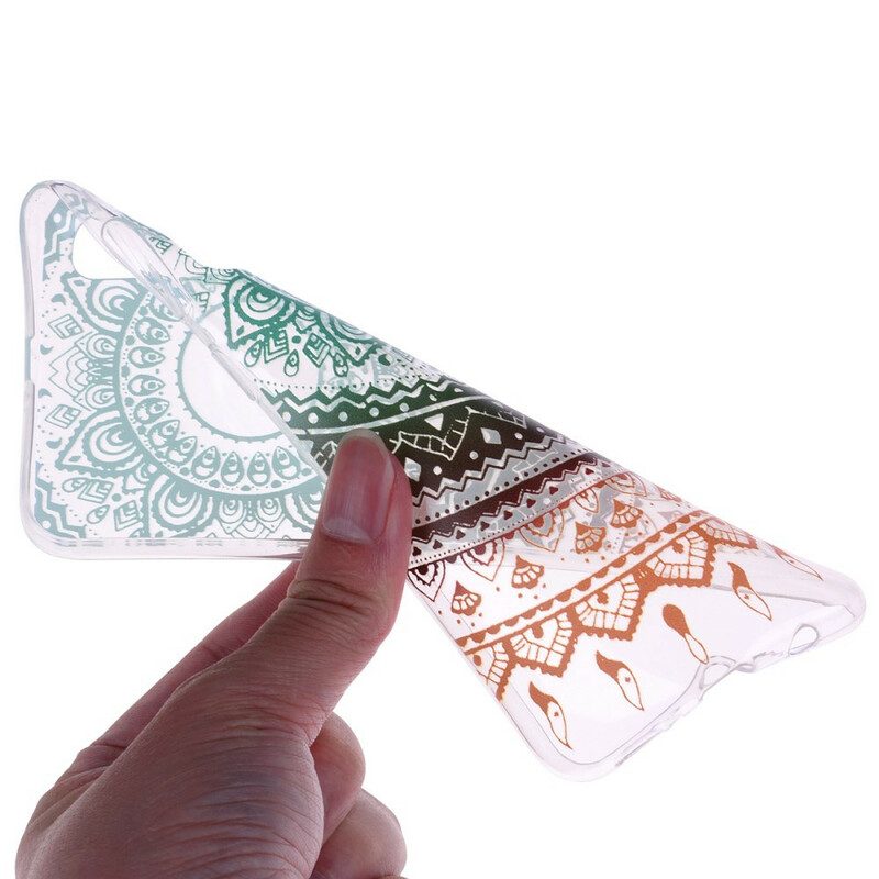 Hülle Für Samsung Galaxy A70 Nahtlose Vintage Bunte Mandala