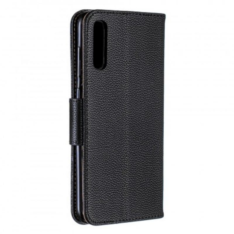 Lederhüllen Für Samsung Galaxy A70 Flip Case Lychee Rabat Oblique