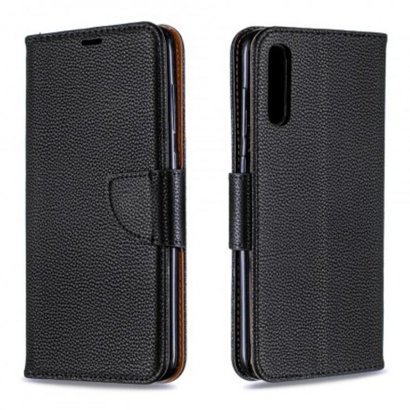 Lederhüllen Für Samsung Galaxy A70 Flip Case Lychee Rabat Oblique