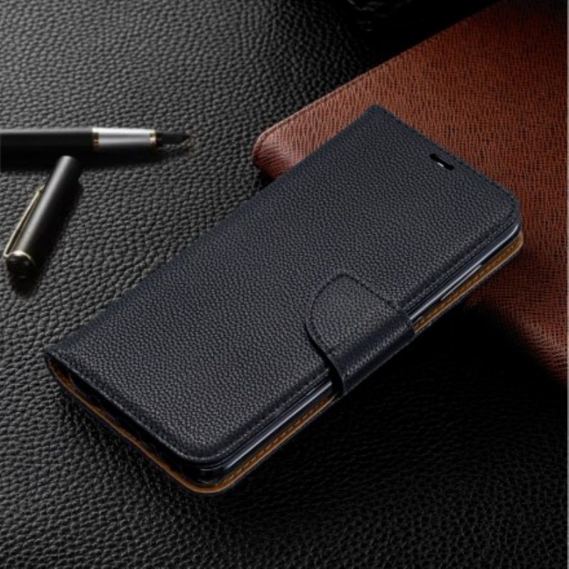 Lederhüllen Für Samsung Galaxy A70 Flip Case Lychee Rabat Oblique