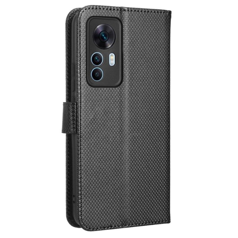 Flip Case Für Xiaomi 12T / 12T Pro Mit Kordel Kunstlederarmband