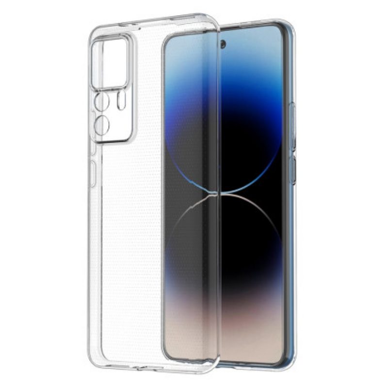 Hülle Für Xiaomi 12T / 12T Pro Transparentes Flexibles Silikon