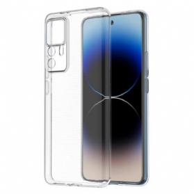 Hülle Für Xiaomi 12T / 12T Pro Transparentes Flexibles Silikon