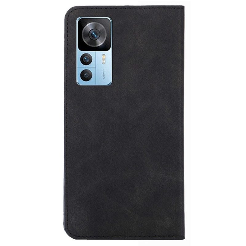 Schutzhülle Für Xiaomi 12T / 12T Pro Flip Case Eleganz Aus Kunstleder