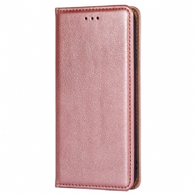 Schutzhülle Für Xiaomi 12T / 12T Pro Flip Case Lackleder-effekt