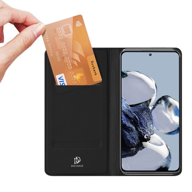 Schutzhülle Für Xiaomi 12T / 12T Pro Flip Case Skin-pro-serie Dux Ducis