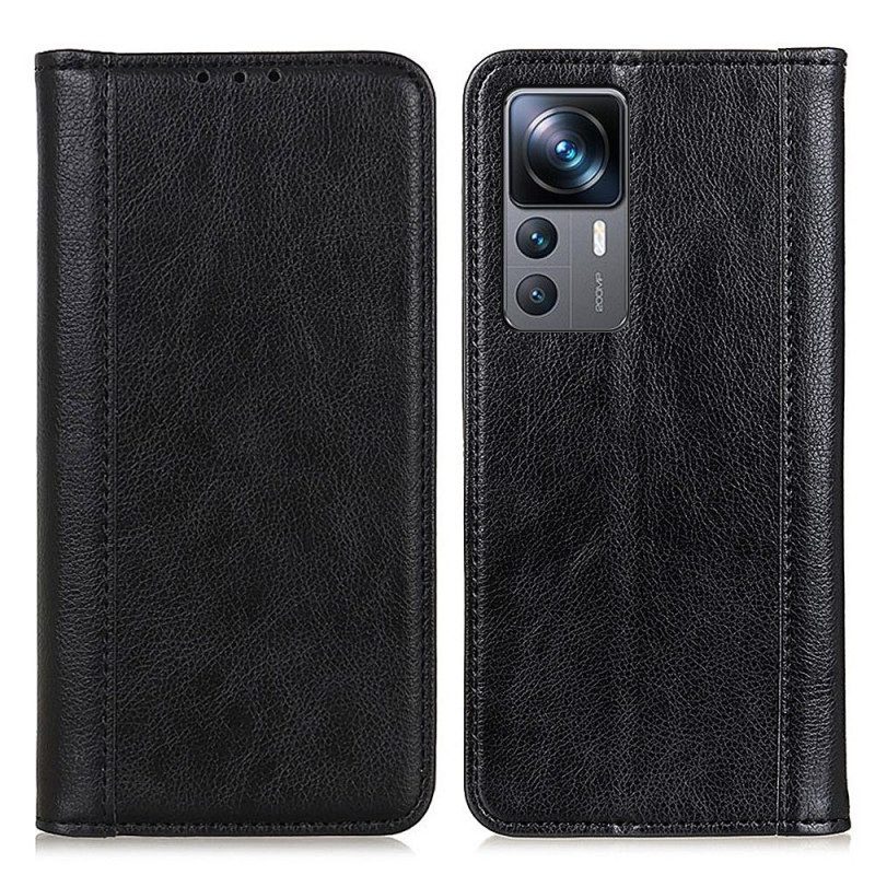 Schutzhülle Für Xiaomi 12T / 12T Pro Flip Case Spaltleder