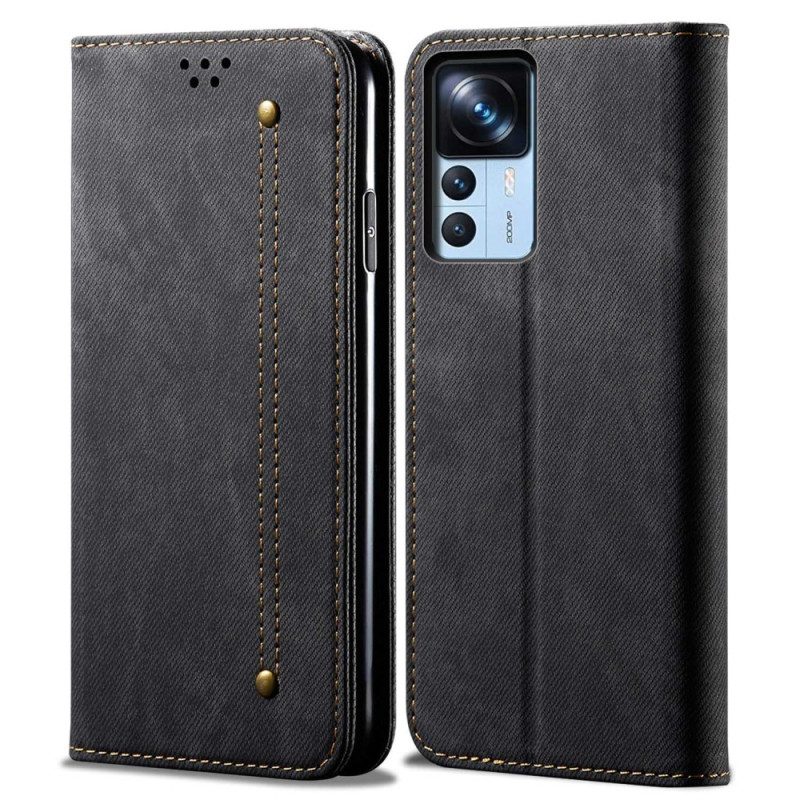 Schutzhülle Für Xiaomi 12T / 12T Pro Flip Case Stoff