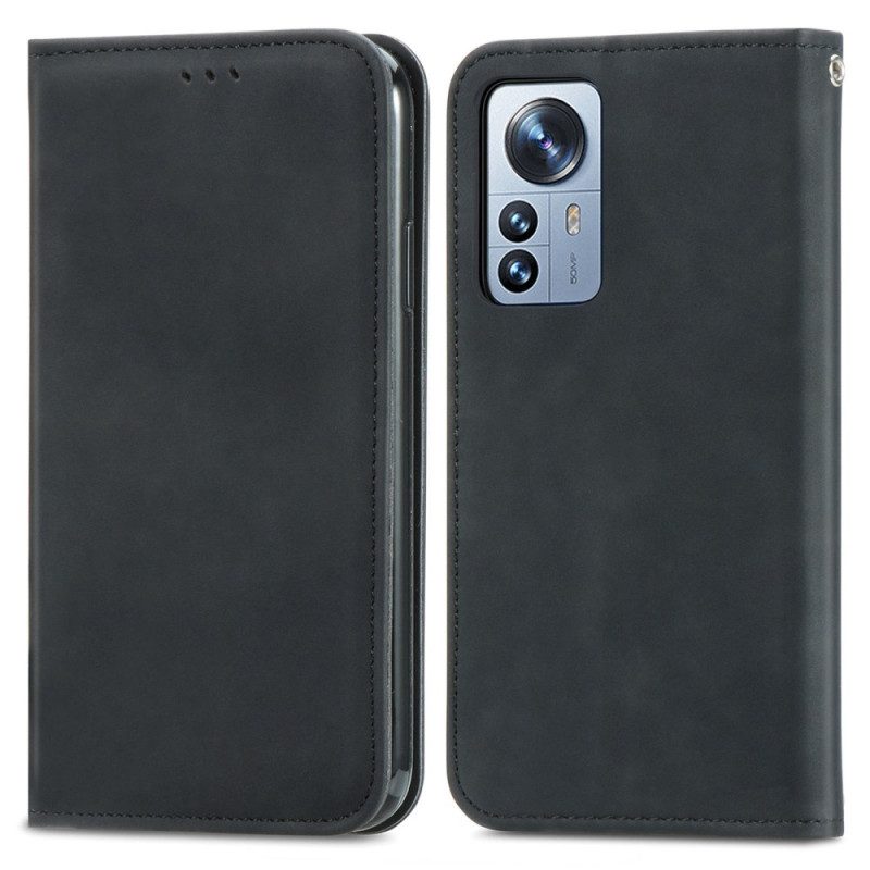 Schutzhülle Für Xiaomi 12T / 12T Pro Flip Case Vintage-serie