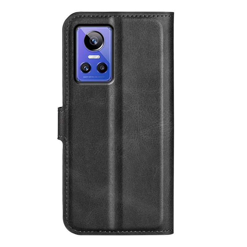 Flip Case Für Realme GT Neo 3 Kunstleder Und Silikon