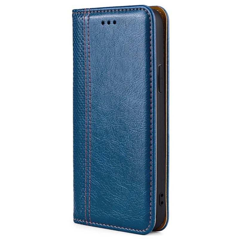 Schutzhülle Für Realme GT Neo 3 Flip Case Jeans-textur