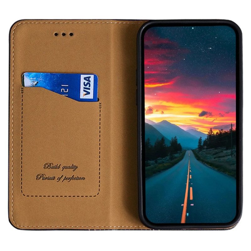 Schutzhülle Für Realme GT Neo 3 Flip Case Jeans-textur