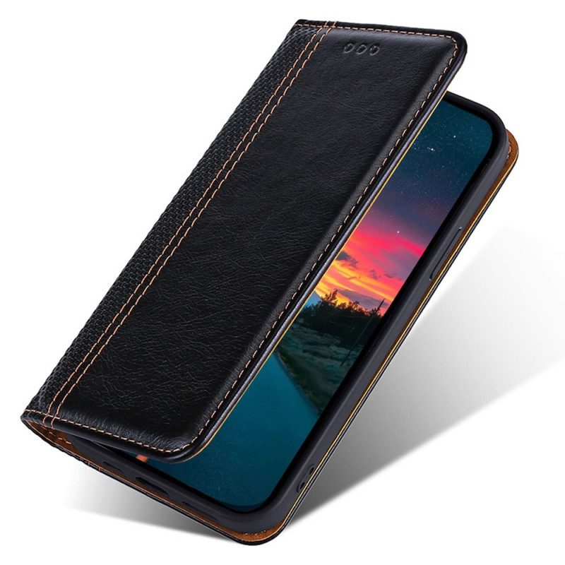 Schutzhülle Für Realme GT Neo 3 Flip Case Jeans-textur