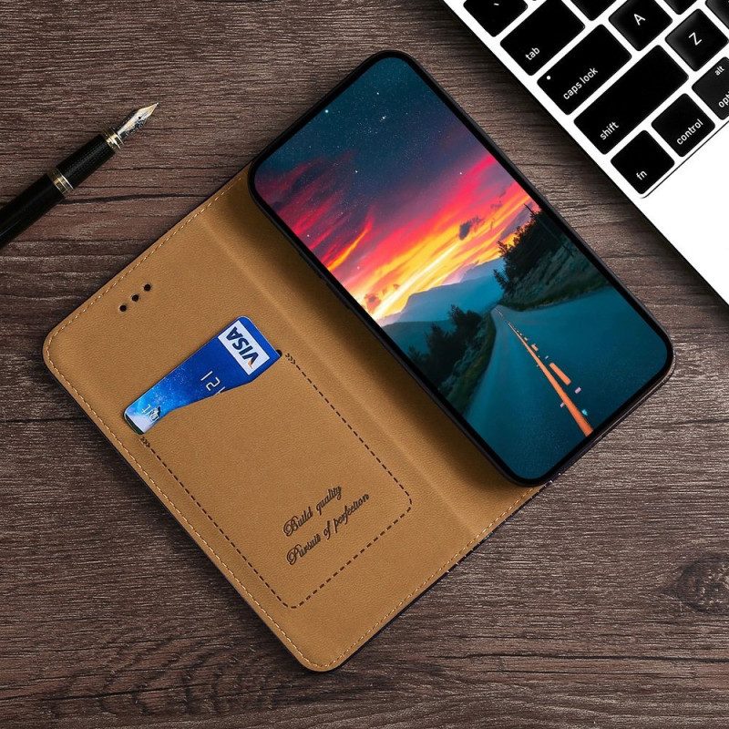 Schutzhülle Für Realme GT Neo 3 Flip Case Jeans-textur